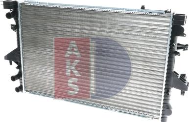 AKS Dasis 041006N - Radiator, mühərrikin soyudulması furqanavto.az