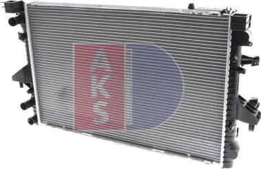 AKS Dasis 041007N - Radiator, mühərrikin soyudulması furqanavto.az