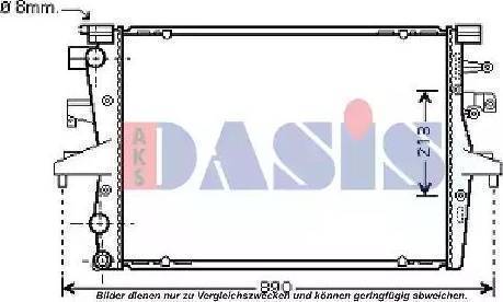 Ava Quality Cooling VW 2230 - Radiator, mühərrikin soyudulması furqanavto.az