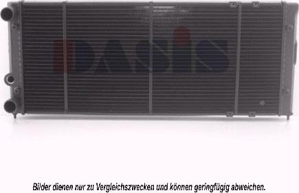 AKS Dasis 041290N - Radiator, mühərrikin soyudulması furqanavto.az