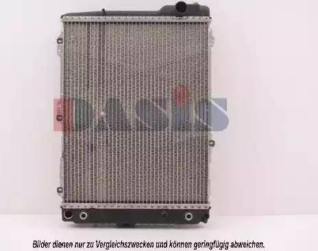 AKS Dasis 043820N - Radiator, mühərrikin soyudulması furqanavto.az