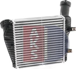 AKS Dasis 047007N - Intercooler, şarj cihazı furqanavto.az