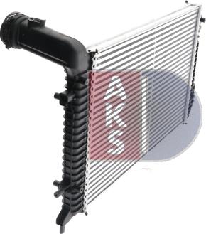 AKS Dasis 047018N - Intercooler, şarj cihazı furqanavto.az