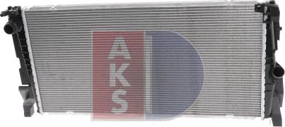 AKS Dasis 050094N - Radiator, mühərrikin soyudulması furqanavto.az