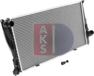 AKS Dasis 050044N - Radiator, mühərrikin soyudulması furqanavto.az