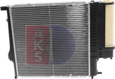 AKS Dasis 050016N - Radiator, mühərrikin soyudulması furqanavto.az