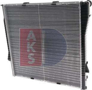 AKS Dasis 050034N - Radiator, mühərrikin soyudulması furqanavto.az