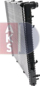 AKS Dasis 050034N - Radiator, mühərrikin soyudulması furqanavto.az