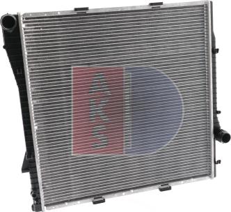 AKS Dasis 050034N - Radiator, mühərrikin soyudulması furqanavto.az