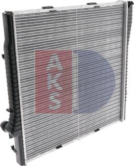 AKS Dasis 050034N - Radiator, mühərrikin soyudulması furqanavto.az