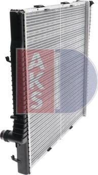 AKS Dasis 050034N - Radiator, mühərrikin soyudulması furqanavto.az