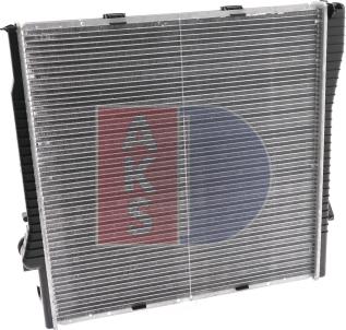 AKS Dasis 050034N - Radiator, mühərrikin soyudulması furqanavto.az