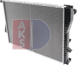 AKS Dasis 050030N - Radiator, mühərrikin soyudulması furqanavto.az