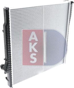 AKS Dasis 050033N - Radiator, mühərrikin soyudulması furqanavto.az