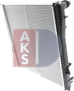 AKS Dasis 050033N - Radiator, mühərrikin soyudulması furqanavto.az