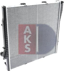 AKS Dasis 050032N - Radiator, mühərrikin soyudulması furqanavto.az