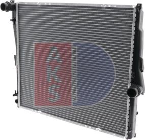 AKS Dasis 050037N - Radiator, mühərrikin soyudulması furqanavto.az