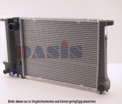 AKS Dasis 050800N - Radiator, mühərrikin soyudulması furqanavto.az