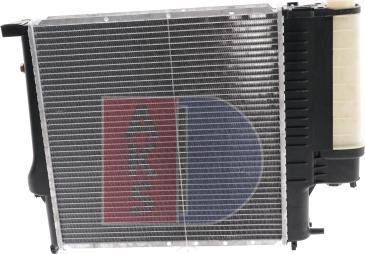 AKS Dasis 050310N - Radiator, mühərrikin soyudulması furqanavto.az