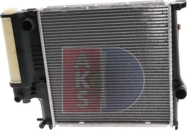 AKS Dasis 050310N - Radiator, mühərrikin soyudulması furqanavto.az