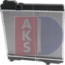 AKS Dasis 050290N - Radiator, mühərrikin soyudulması furqanavto.az