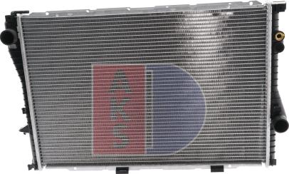 AKS Dasis 051110N - Radiator, mühərrikin soyudulması furqanavto.az