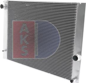 AKS Dasis 052004N - Radiator, mühərrikin soyudulması furqanavto.az