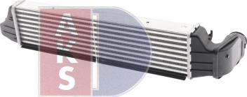 AKS Dasis 057002N - Intercooler, şarj cihazı furqanavto.az