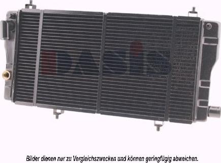 AKS Dasis 060490N - Radiator, mühərrikin soyudulması furqanavto.az