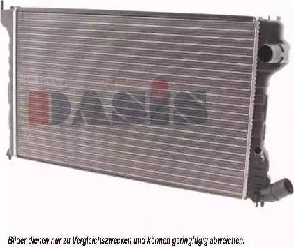 AKS Dasis 060520N - Radiator, mühərrikin soyudulması furqanavto.az