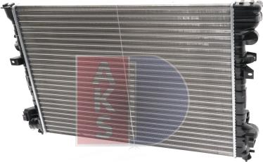 AKS Dasis 060650N - Radiator, mühərrikin soyudulması furqanavto.az