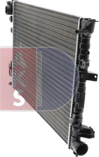 AKS Dasis 060650N - Radiator, mühərrikin soyudulması furqanavto.az