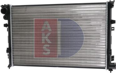 AKS Dasis 060660N - Radiator, mühərrikin soyudulması furqanavto.az