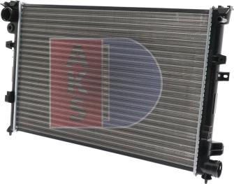 AKS Dasis 060660N - Radiator, mühərrikin soyudulması furqanavto.az