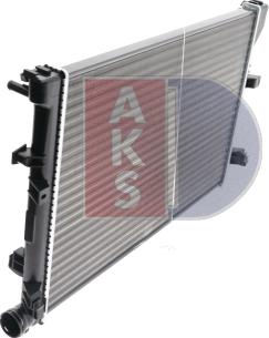 AKS Dasis 060660N - Radiator, mühərrikin soyudulması furqanavto.az