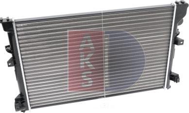 AKS Dasis 060660N - Radiator, mühərrikin soyudulması furqanavto.az