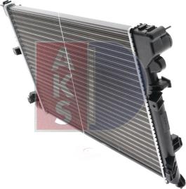 AKS Dasis 060660N - Radiator, mühərrikin soyudulması furqanavto.az