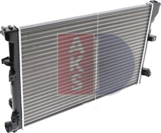 AKS Dasis 060660N - Radiator, mühərrikin soyudulması furqanavto.az