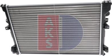 AKS Dasis 060660N - Radiator, mühərrikin soyudulması furqanavto.az