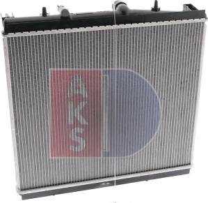 AKS Dasis 060049N - Radiator, mühərrikin soyudulması furqanavto.az