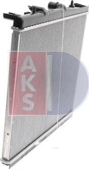 AKS Dasis 060049N - Radiator, mühərrikin soyudulması furqanavto.az