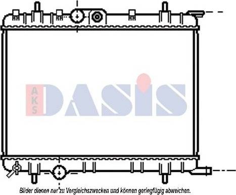 AKS Dasis 060053N - Radiator, mühərrikin soyudulması furqanavto.az