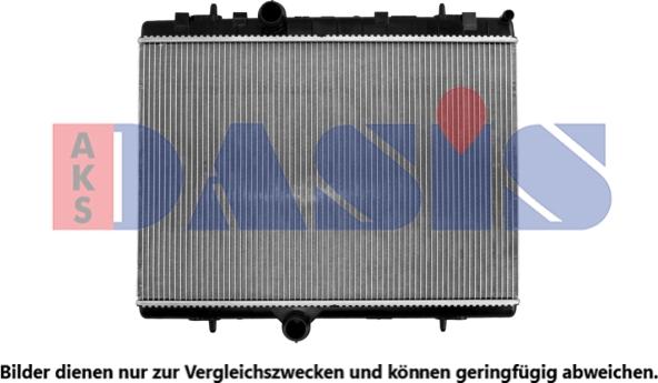 AKS Dasis 060063N - Radiator, mühərrikin soyudulması furqanavto.az