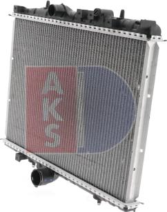 AKS Dasis 060006N - Radiator, mühərrikin soyudulması furqanavto.az
