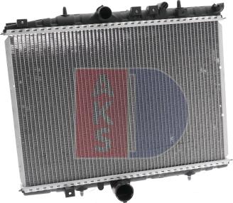 AKS Dasis 060006N - Radiator, mühərrikin soyudulması furqanavto.az