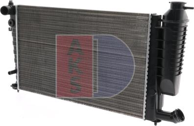 AKS Dasis 060003N - Radiator, mühərrikin soyudulması furqanavto.az