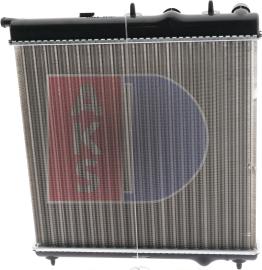 AKS Dasis 060034N - Radiator, mühərrikin soyudulması furqanavto.az