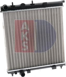 AKS Dasis 060034N - Radiator, mühərrikin soyudulması furqanavto.az