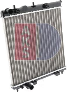 AKS Dasis 060034N - Radiator, mühərrikin soyudulması furqanavto.az