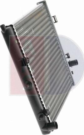 AKS Dasis 060033N - Radiator, mühərrikin soyudulması furqanavto.az